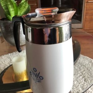 Vintage Corning Ware Coffee Percolator